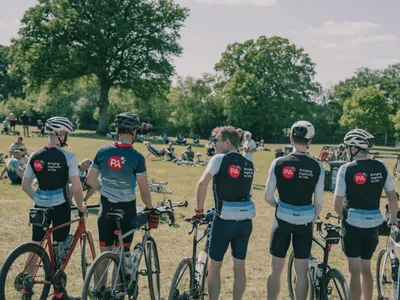 cycling club riders
